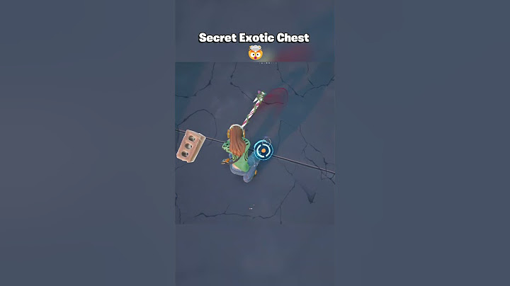 Secret Exotic Chest Location 🤯 #shorts