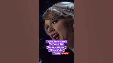 Taylor Swift - Back To December (Taylor