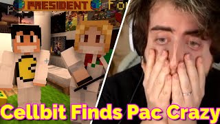 Cellbit Discovers Pac joined Forever on QSMP Minecraft