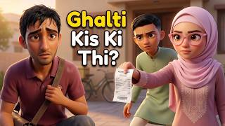 They Blamed the Delivery Rider… But Zain Found the Truth | Islamic Story