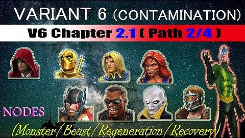 Variant 6 Ch 2.1 Path 2/4 (Beast/Regeneration/Recovery) - Marvel Contest of Champions