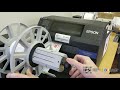 IPSi Print Lab - Epson ColorWorks C6500: DPR Label Unwinder/Rewinder Demo