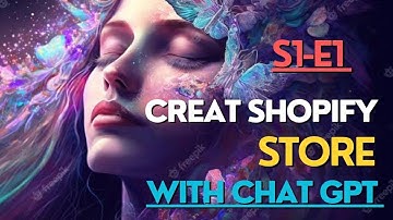 AI TOOLS IN ACTION   Create SHOPIFY Store with ChatGPT S1E1 #ai #howto