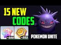 Update new  pokemon unite codes 2024  pokemon unite gift codes  code for pokemon unite