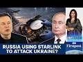 Russian Drones Using Starlink? Ukraine Raises Satellite War Tech Alarm | Vantage with Palki Sharma