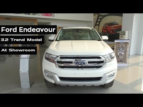 Ford Endeavour 2018 19 Interior And Exterior Keys Extra Features Review At Showroom India