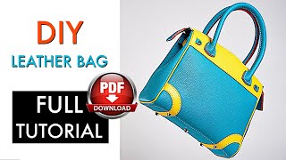 DIY LADIES BAG - Video Tutorial and PDF download