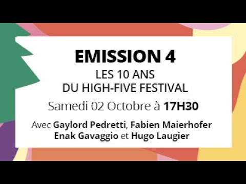 La Glisshop TV au High Five - Émission "Les 10 ans du High Five Festival"