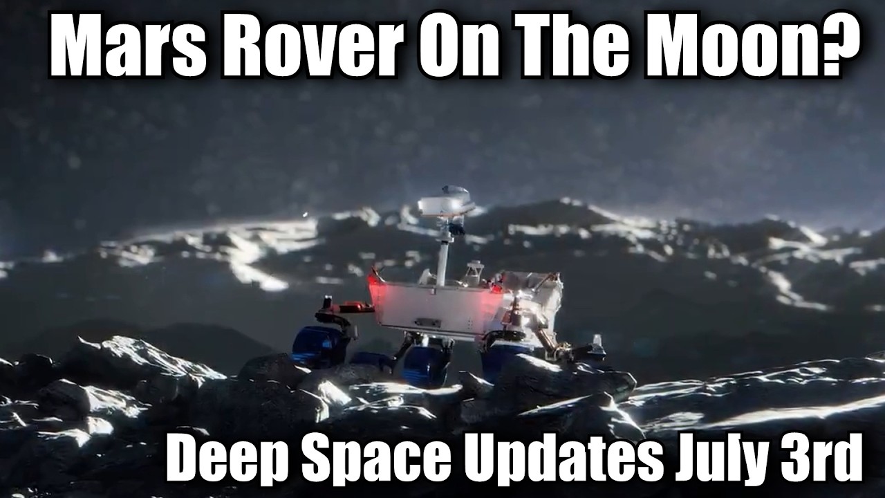 Can NASA Make A Mars Rover Work On The Moon? Deep Space Updates July 3rd 2026 | 30:24 | Scott Manley | 1.86M subscribers | 61,301 views | July 3, 2026