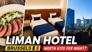 The Liman Hotel Brussels Fantastic Restaurant Rooftop Bar Review