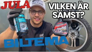 Testar Fälgrengöringar Biltema Vs Jula
