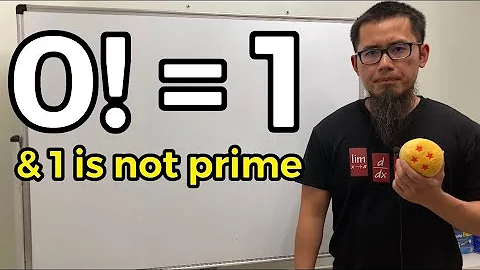zero factorial is equal to 1 and 1 is not prime