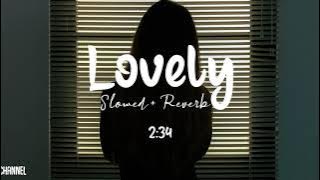 Lovely [Slowed   Reverb] - Billie Eilish | Khalid | Lofi Songs | English Lofi Song Channel