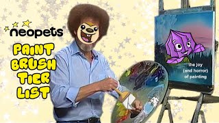 roasting beloved neopets paint brushes and upsetting everyone