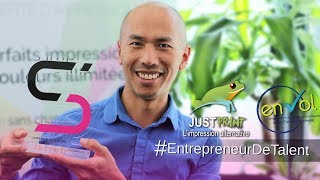 #EntrepreneursDeTalent - David DANG - Just Print Resimi