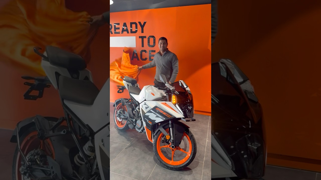 1st Delivery In India | 2026 KTM Rc 160 White Colour Launch In India