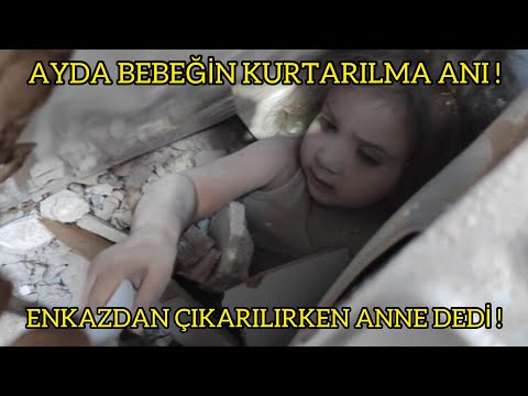 AYDA BEBEĞİN KURTARILMA ANI // yeni görüntüler ! // Köfte ayran istiyorum dedi