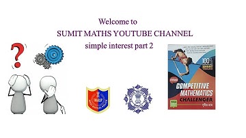 Subir Das Sir Math Book Solution | Simple Interest| সরল সুদ | (Bengali) part 2