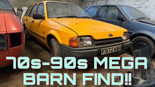 Exploring an INCREDIBLE Collection of Barn Find Cars! Full of Austin Citroen Datsun and More!