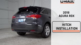 2018 Acura RDX Trailer Hitch Installation