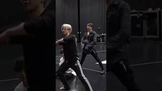 Jimin teaching suga choreo  #suga #jimin #bts