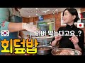 이렇게 먹는다고요!?😳 첫 한국 회덮밥에 놀란 일본인
