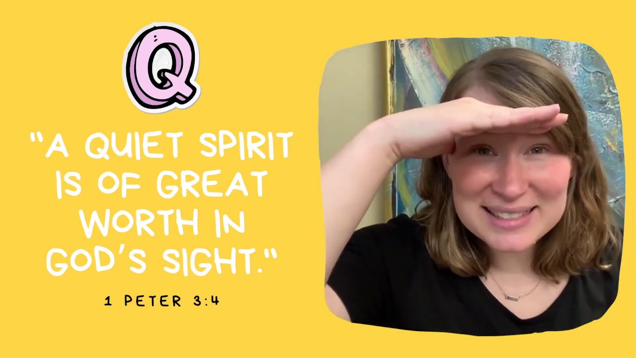 Letter Q - Abc Scripture Memory Challenge - Youtube