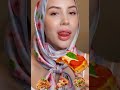 WORLD FOOD asmr EMOJI FOOD eating sounds(sped up)