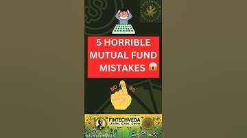 🚫Avoid These 5 SIP Mistakes for Better Returns! II 5 Mutual Fund Mistakes to Avoid 🚫 II #shorts