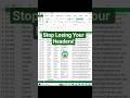 Excel Freeze Panes Shortcut | Lock Rows & Columns Instantly