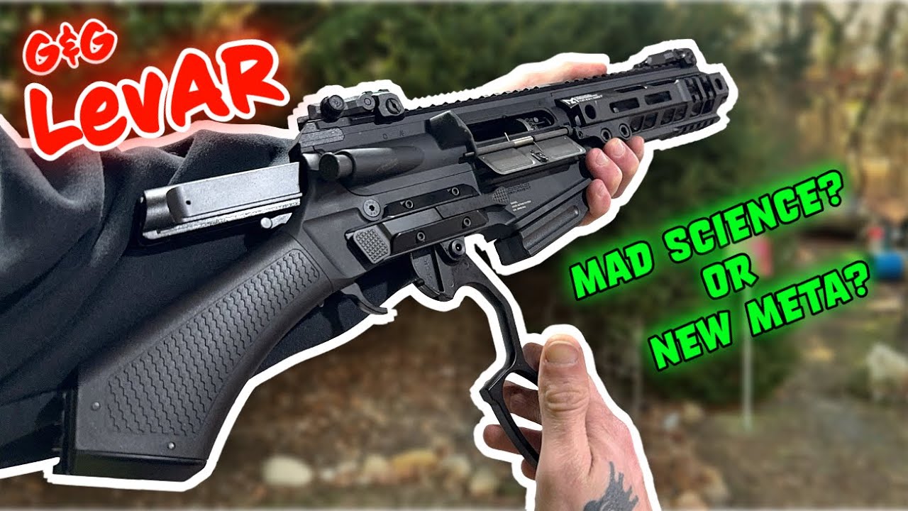 Обзор G&G LevAR: Самый странный эксперимент в истории страйкбола.