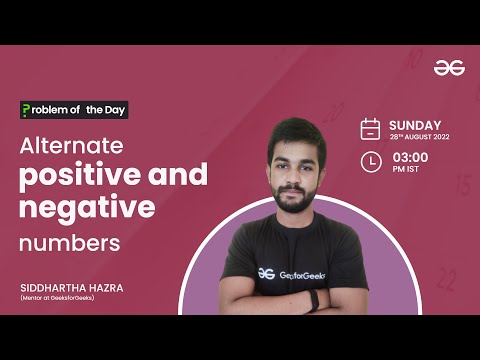 Alternate Positive and