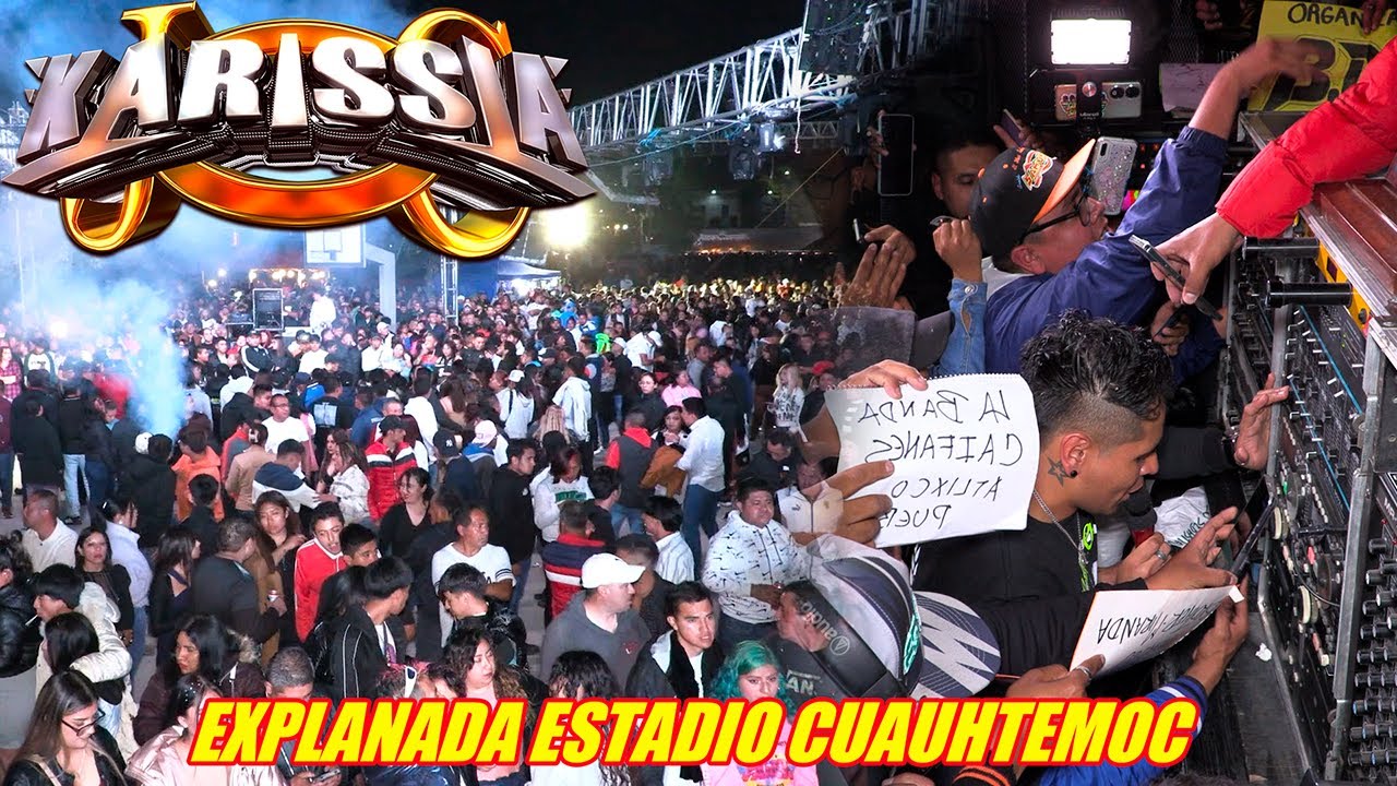 🔥EL LLANTO DE LAS TORTUGAS SONIDO KARISSIA EXPLANADA ESTADIO CUAUHTEMOC PUEBLA 2025