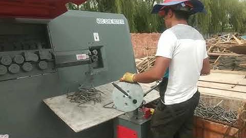 SIDIOU REBAR CNC STIRRUP BENDER ,cnc stirrup bending machine STWQ4-12A