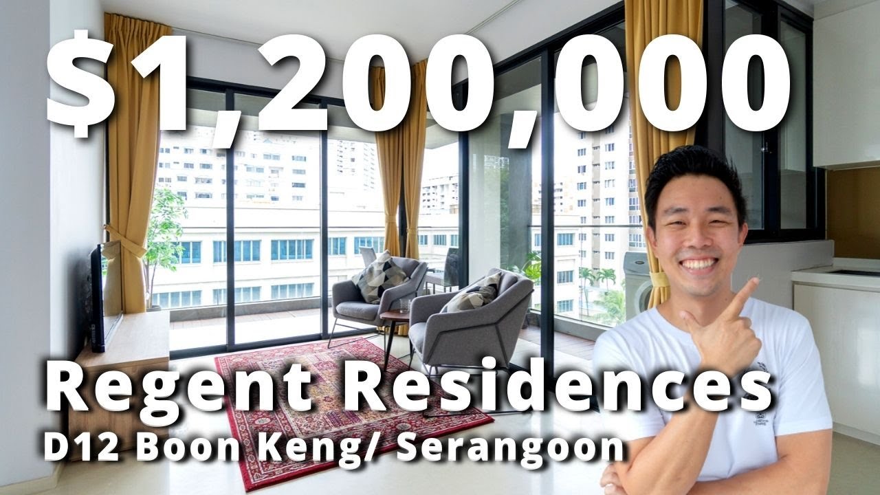 Freehold 2 Bedroom ($1.2M) Regent Residences Condo D12 Boon Keng | Selling Singapore Home Tour Ep.93