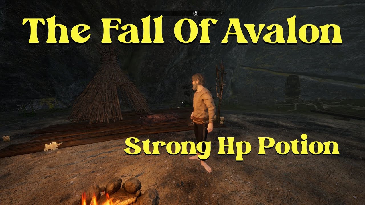 The Fall Of Avalon Strong Hp Potion