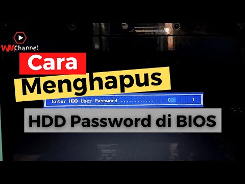 Video: Cara Menghapus Kata Sandi Dari Hard Drive