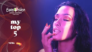 Eurovision 2022 - Top 5 (NEW: 🇪🇸🇲🇩)