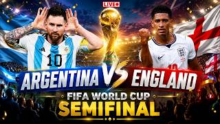 Argentina vs England LIVE | FIFA World Cup 2026 Semifinal | ARG V ENG | Messi | Bellingham | Kane screenshot 3