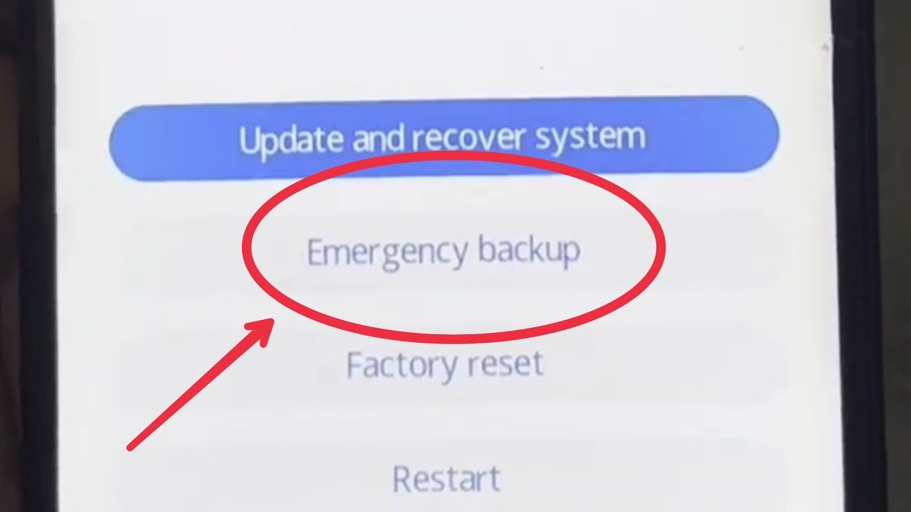 How To EMUI Emergency backup in Honor & Huawei Phones YouTube