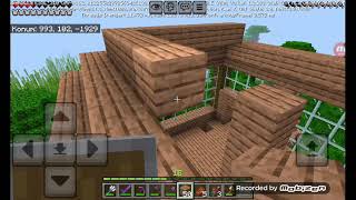 ÇATISINI YAPARAK AĞAÇ EVİMİ YAPTIM | Minecraft 14