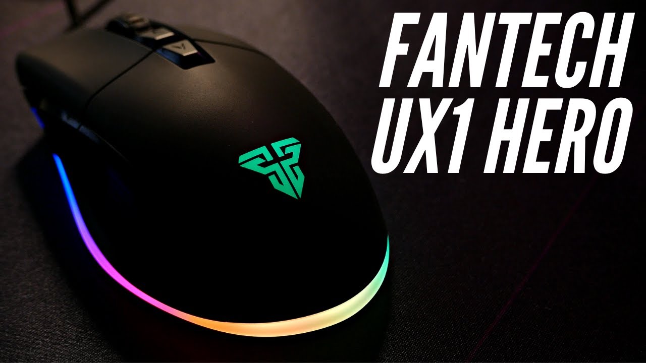 FANTECH UX1 HERO RECENZIJA + GIVEAWAY! - YouTube