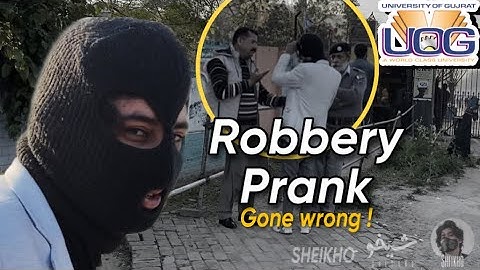 Robbery Prank in University | University Of Gujrat |Sheikho
