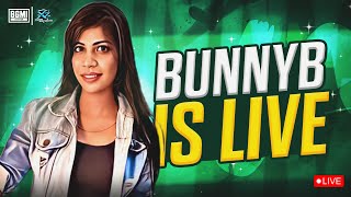 BGMI NEW SEASON RANK PUSH❤️ LIVE WITH BunnyBisLive #girlgamerlive #shortslive #shortsfeed #bgmilive