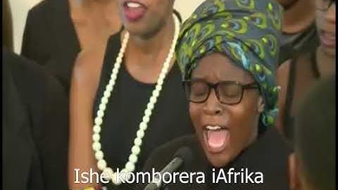 Nkosi Sikelela iAfrica (w/ lyrics) by the Mighty Wits SDASM choir