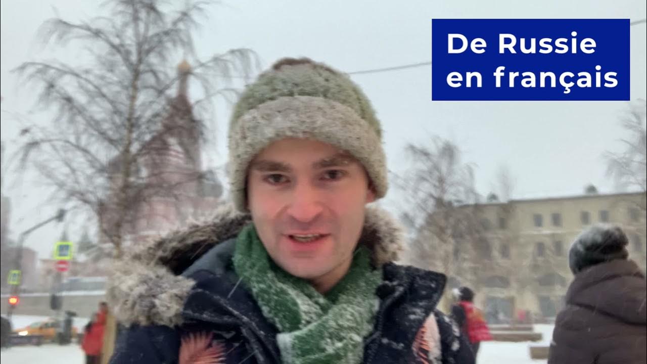 Joyeux Noël orthodoxe ! Salutations glaciales du centre de Moscou