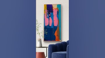 Original Abstract / Print / Frame It App