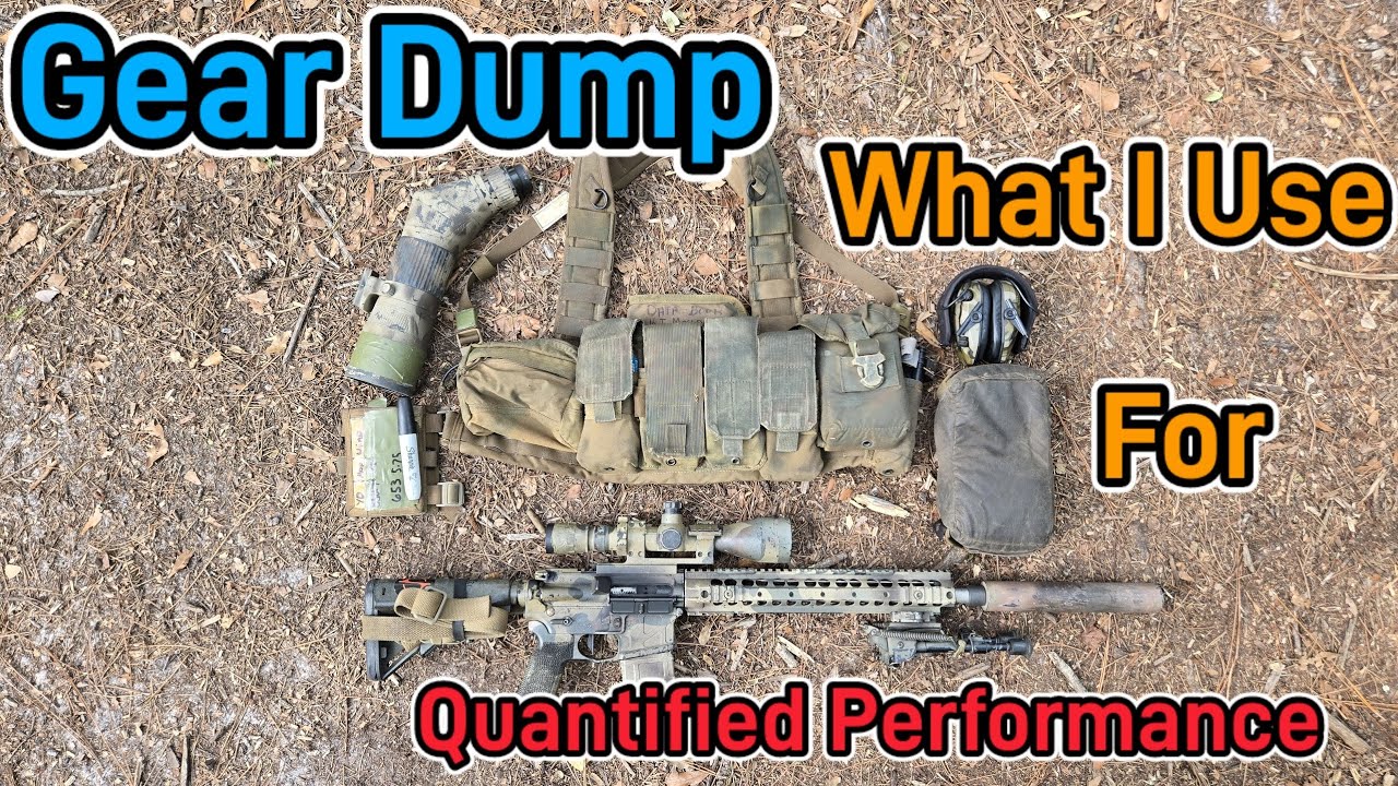 The Chest Rig and Support Gear I Use In Precision AR-15 Gas Gun Matches.