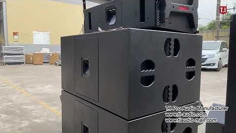 LA-212 dual 12 inch three way line array  Introduction video