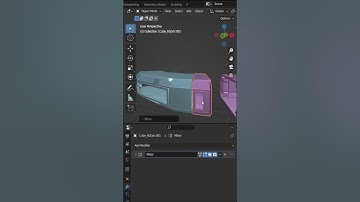 How to Create A Quick SciFi Corridor In Blender Part 3 #blendertutorial #shorts #blender3d